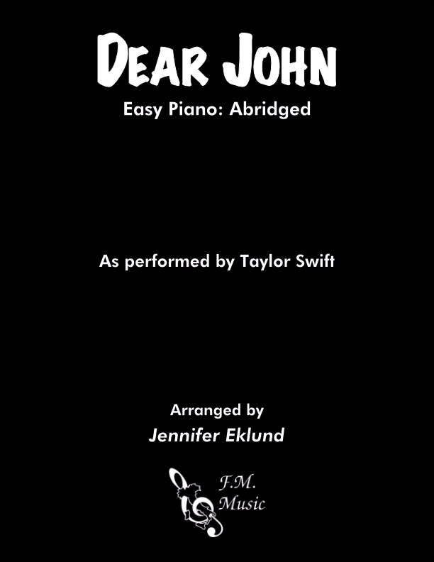 Dear John (Easy Piano)